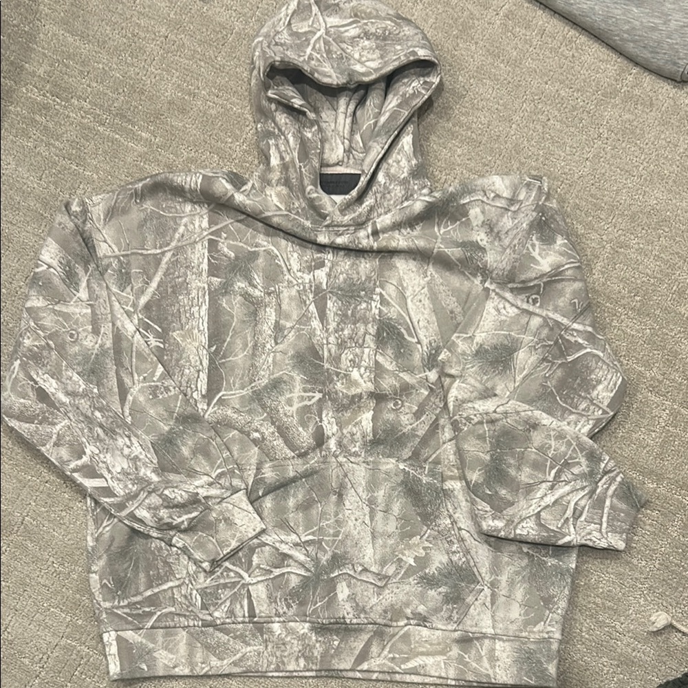 Abercrombie & Fitch Gray Soft Essentials Hoodie